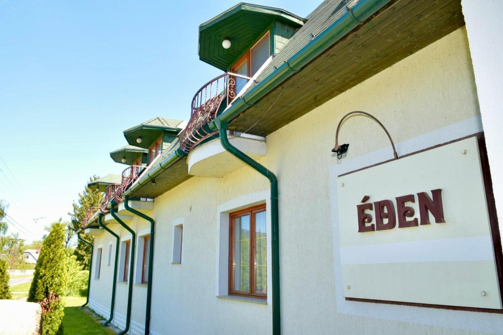 Eden Panzio Aparthotel Bük Exterior foto